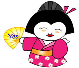 Geisha Family Japanese-Thai sticker #5654848