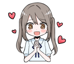 various uniform girls sticker #5654887