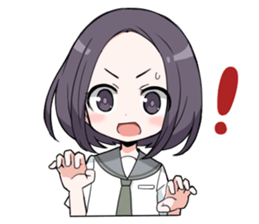 various uniform girls sticker #5654892