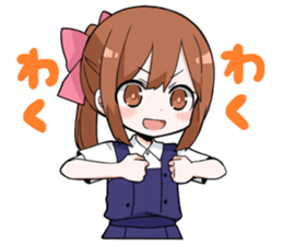 various uniform girls sticker #5654894