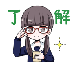 various uniform girls sticker #5654897