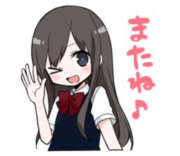 various uniform girls sticker #5654905