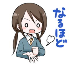 various uniform girls sticker #5654911