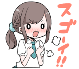 various uniform girls sticker #5654915