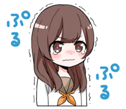 various uniform girls sticker #5654919