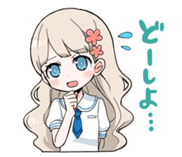 various uniform girls sticker #5654920