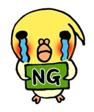 Pleasantly Cockateel Life sticker #5655089