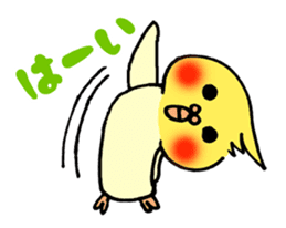 Pleasantly Cockateel Life sticker #5655091