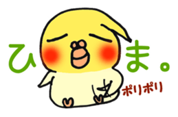 Pleasantly Cockateel Life sticker #5655101