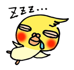 Pleasantly Cockateel Life sticker #5655102