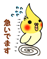 Pleasantly Cockateel Life sticker #5655107