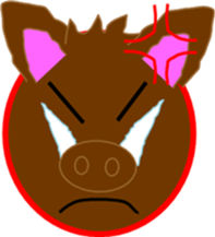 Animal pictogram sticker #5655607