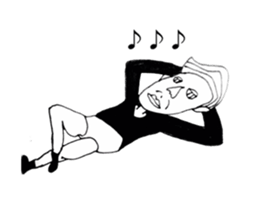 Innocent old man. sticker #5656746