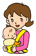 Mom & Baby stickers sticker #5657458