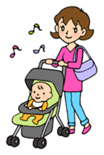 Mom & Baby stickers sticker #5657459