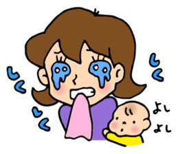 Mom & Baby stickers sticker #5657482