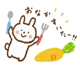 Happy days with rabbit sticker #5657519