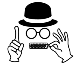 Mr. Transparent 2.0 sticker #5658026