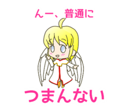 cute and cold ANGEL sticker #5658046