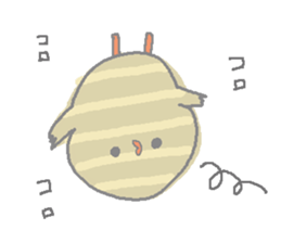 polka dots piyo sticker #5658361