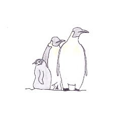 Emperor Penguin Sticker