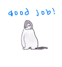 Emperor Penguin Sticker sticker #5658526