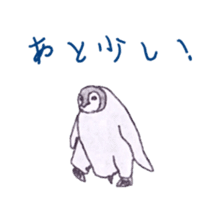 Emperor Penguin Sticker sticker #5658529