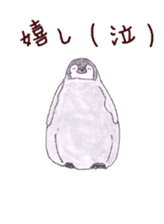Emperor Penguin Sticker sticker #5658548