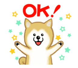Shiba Inu dog sticker #5658886