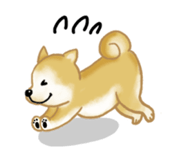 Shiba Inu dog sticker #5658894