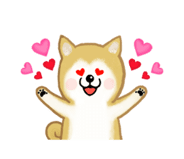 Shiba Inu dog sticker #5658918