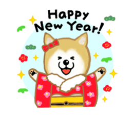 Shiba Inu dog sticker #5658923