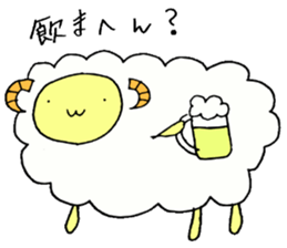 osaka sheep sticker #5659129