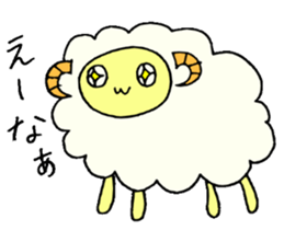 osaka sheep sticker #5659131