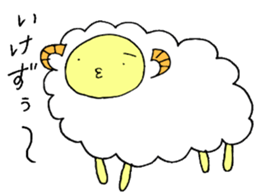 osaka sheep sticker #5659134