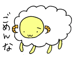 osaka sheep sticker #5659136