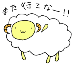 osaka sheep sticker #5659138