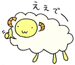 osaka sheep sticker #5659143