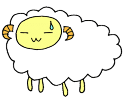 osaka sheep sticker #5659149