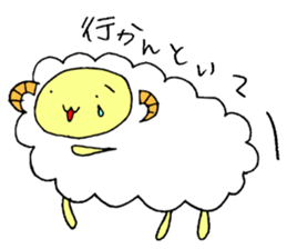 osaka sheep sticker #5659151