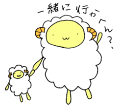 osaka sheep sticker #5659152