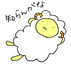osaka sheep sticker #5659157