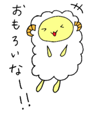 osaka sheep sticker #5659160