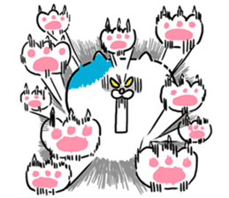 Three little kittens. sticker #5659252