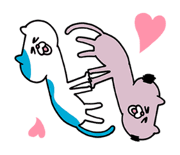 Three little kittens. sticker #5659261