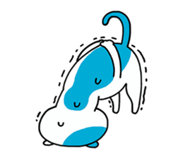 Three little kittens. sticker #5659275