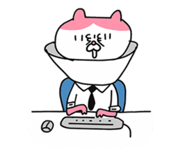 Three little kittens. sticker #5659276