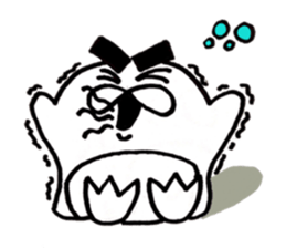 Thick eyebrows of penguins sticker #5659326