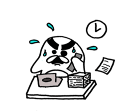 Thick eyebrows of penguins sticker #5659327