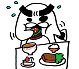 Thick eyebrows of penguins sticker #5659328